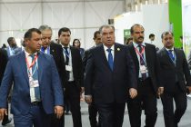 Лидер нации Эмомали Рахмон принял участие в церемонии открытия Павильона Таджикистана на полях 27-й Конференции сторон Конвенции ООН об изменении климата