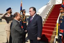 Начало рабочего визита Президента Республики Таджикистан Эмомали Рахмона в городе Шарм-эш-Шейх Арабской Республики Египет