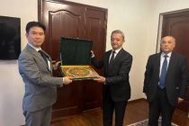 Первый заместитель председателя НДПТ встретился с руководителем представительства японского Агентства по международному сотрудничеству в Таджикистане