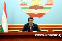 Состоится двенадцатая сессия Маджлиса народных депутатов города Душанбе шестого созыва