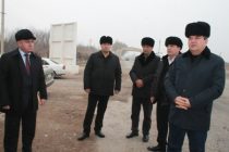 Заместитель Премьер-министра Таджикистана в Аштском районе ознакомился с ходом строительных работ