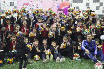 В Душанбе прошёл фестиваль футбола для воспитанников школ-интернатов и детей с синдромом Дауна