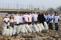 «ЧИСТОТА БЕРЕГА». В Душанбе проведена акция по повышению экологической осведомленности и культуры градожительства