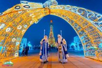 ДОБРО ПОЖАЛОВАТЬ НА ПРАЗДНЕСТВО! Сегодня вечером на площади «Истиклол» в Душанбе состоится новогодняя шоу-программа