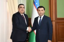 Посол Таджикистана провёл встречу с исполняющим обязанности Министра иностранных дел Узбекистана