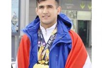 Таджикский спортсмен Мехродж Камолов выиграл четыре золотые медали на открытом чемпионате по джиу-джитсу в Китае
