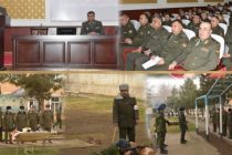 Во всех подразделениях Национальной армии Таджикистана состоялись мероприятия в честь первого этапа обучения