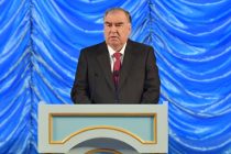 Речь Президента Республики Таджикистан Эмомали Рахмона в честь 30-й годовщины образования Вооруженных сил Республики Таджикистан
