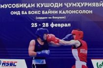 В Душанбе проходит Республиканский открытый турнир по боксу среди взрослых