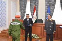От имени Лидера нации спасателям Таджикистана вручены награды за эффективную работу в Турции