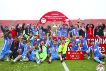 ЦСКА впервые в своей истории выиграл Кубок Федерации футбола Таджикистана