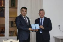 20 преподавателей учреждений высшего профессионального образования Таджикистана получили дипломы о повышении квалификации