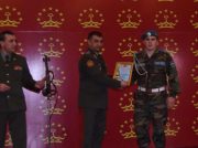 В Душанбе прошла церемония награждения и поощрения спортсменов Министерства обороны