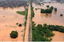 Более 500 тысяч человек пострадали от наводнений в Китае