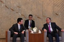 Президент Республики Таджикистан Эмомали Рахмон в Сиане принял заместителя Генерального директора компании «BYD – Центральная Азия» Ивана Цао