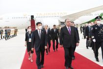 Президент Республики Таджикистан Эмомали Рахмон в рамках государственного визита в Китайскую Народную Республику прибыл в город Сиань