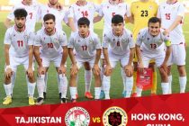 Олимпийская сборная Таджикистана (U-23) проведет два товарищеских матча со сверстниками из Гонконга в Турсунзаде