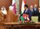 Церемония подписания новых документов о сотрудничестве между Республикой Таджикистан и Государством Катар