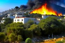Более 45 очагов лесных пожаров за сутки вспыхнуло в Греции