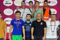 Таджикские спортсмены завоевали 6 медалей на чемпионате Азии по борьбе в вольном и греко-римском стилях