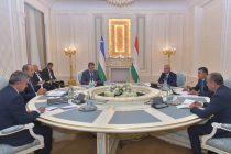 Сегодня в Душанбе состоялась встреча делегаций Таджикистана и Узбекистана