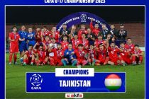 ФУТБОЛ. Юношеская сборная Таджикистана стала победителем чемпионата CAFA-2023