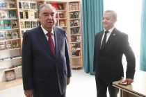 Глава государства Эмомали Рахмон в Дарвазском районе сдал в эксплуатацию здание Народной Демократической партии Таджикистана