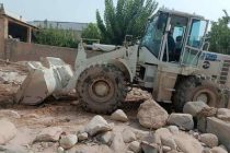 В Таджикистане продолжается ликвидация последствий стихийного бедствия