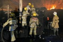 В Ташкенте произошли взрыв и пожар на складе