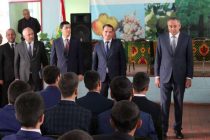 Председатель Хатлонской области проконтролировал работу Республиканской школы-интерната для детей-сирот в районе Шамсиддин Шохин
