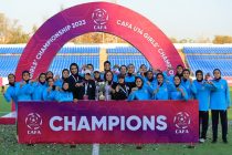 В Душанбе завершился чемпионат CAFA-2023 среди женских юниорских сборных (U-14)
