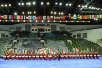 Спортсмены из Таджикистана принимают участие в Чемпионате мира по борьбе кураш