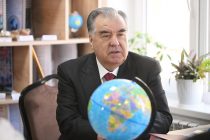 Лидер нации Эмомали Рахмон в Бободжон Гафуровском районе открыл среднее общеобразовательное учреждение № 40