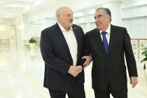 Президент Республики Таджикистан Эмомали Рахмон встретился с Президентом Республики Беларусь Александром Лукашенко