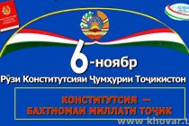 Конституция Республики Таджикистан представляет политический образ и репутацию страны в современном мире