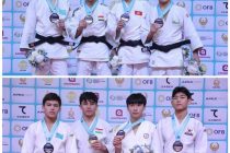 Таджикские спортсмены выиграли две золотые медали на чемпионате Азии по дзюдо среди юниоров