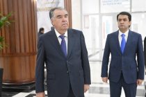 Глава государства Эмомали Рахмон сдал в эксплуатацию новое здание Министерства здравоохранения и социальной защиты населения Республики Таджикистан