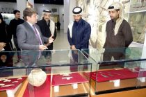Представители Министерства культуры Государства Катар посетили Национальный музей Таджикистана