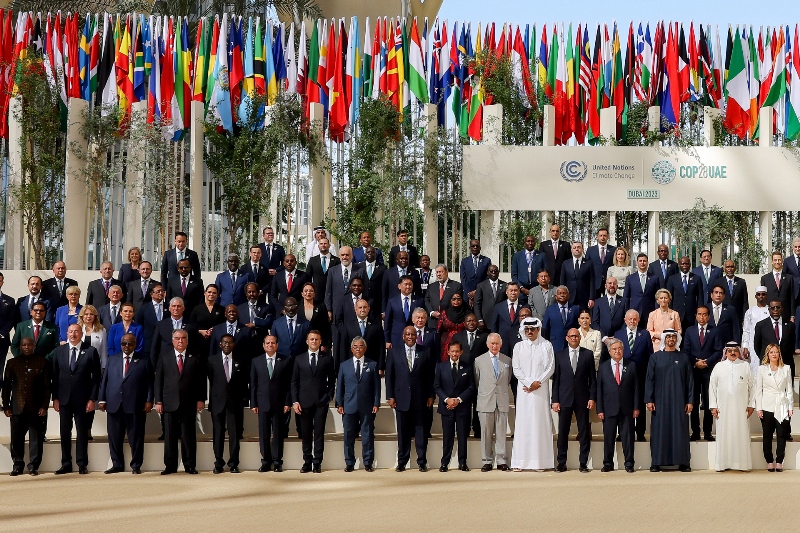 Глава государства принял участие в церемонии открытия 28-й Конференции сторон Рамочной конвенции ООН по вопросам изменения климата