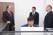 Глава государства Эмомали Рахмон сдал в эксплуатацию дополнительное административное здание Генеральной прокуратуры Республики Таджикистан