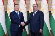 Глава государства Эмомали Рахмон принял заместителя Премьер-министра, Министра иностранных дел Республики Казахстан Мурата Нуртлеу