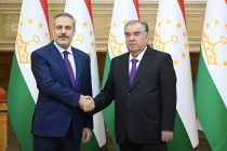 Глава государства Эмомали Рахмон принял Министра иностранных дел Турецкой Республики Хакана Фидана