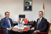 Директор НИАТ «Ховар» встретился с Послом Турции в Таджикистане