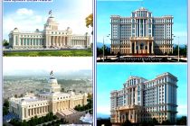 В новых зданиях Парламента и Правительства Республики Таджикистан построены большие конференц-залы на 1000-1500 мест