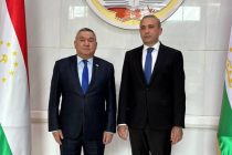 Первый заместитель Премьер-министра республики Таджикистан встретился с Послом Казахстана