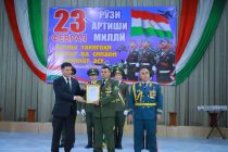 31-ю годовщину образования Вооруженных сил Таджикистана торжественно отметили в Бохтаре