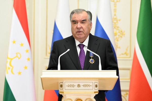 Заявление Президента Республики Таджикистан Эмомали Рахмона на церемонии вручения высокой награды Республики Татарстан