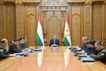 Глава государства Эмомали Рахмон провёл заседание Совета безопасности