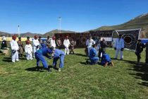 В честь Международного праздника Навруз проводятся соревнования по гуштингири