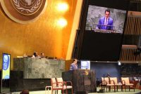 Представитель Таджикистана принял участие в мероприятии высокого уровня Генеральной Ассамблеи ООН по устойчивому транспорту